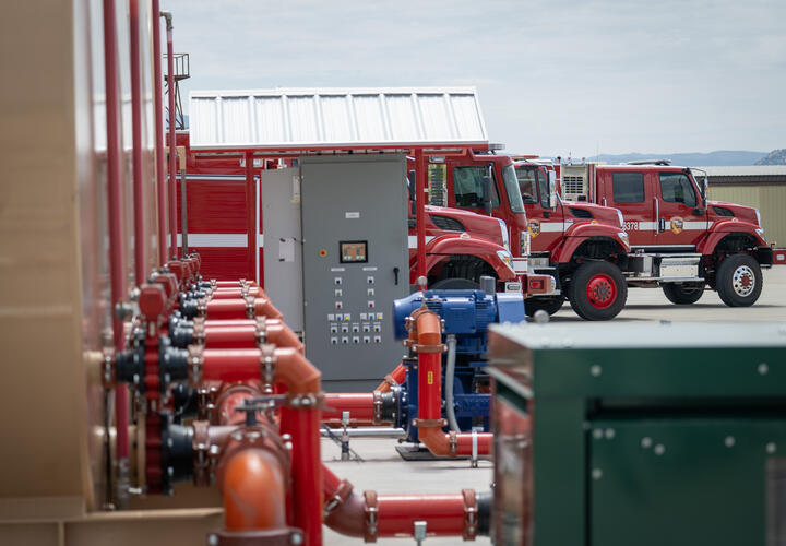 Fire fighting equipment and tanks 
