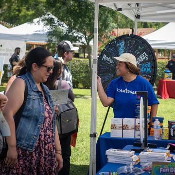 Participants attending Wildfire Safety Fair