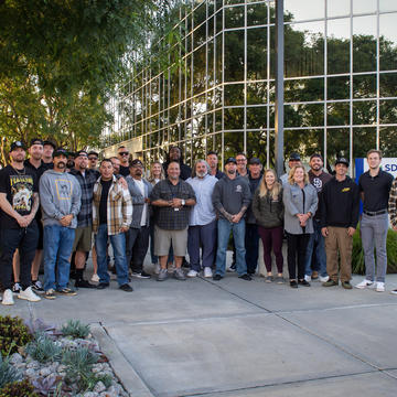 Group Photo of Linemen Rodeo Participants 