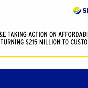 SDG&E TAKING ACTION ON AFFORDABILITY BY RETURNING $215 MILLION TO CUSTOMERS 