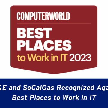 SDG&E and SoCalGas Recognized Again as Best Places to Work in IT