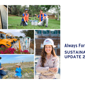 SDG&E Publishes 2022 Sustainability Strategy Update – Always Forward