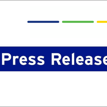 A graphic with text that says: Press Release
