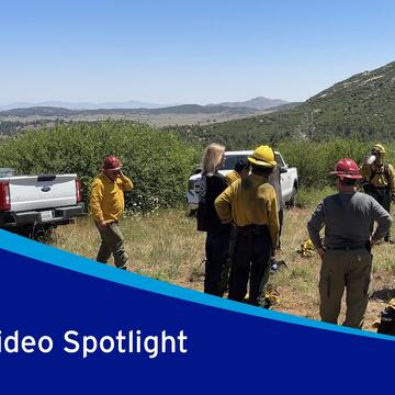 Image of program participants gathering in an outdoor setting