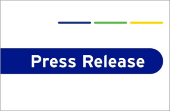 A graphic with text that says: Press Release