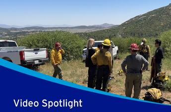 Image of program participants gathering in an outdoor setting
