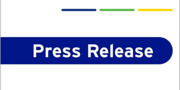 A graphic with text that says: Press Release