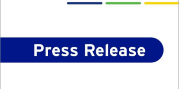 A graphic that says "Press Release"