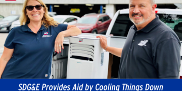 SDG&E Provides Aid by Cooling Things Down during a Community's Time of Need 