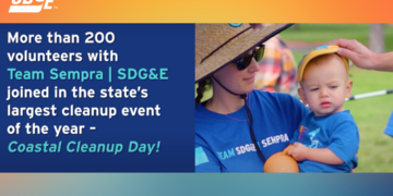 Team SDG&E | Sempra Makes an Impact at Coastal Cleanup Day