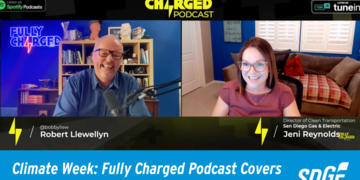 Climate Week: Fully Charged Podcast Covers SDG&E’s V2G Project