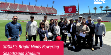 SDG&E’s Bright Minds Powering Snapdragon Stadium – SDSU West  