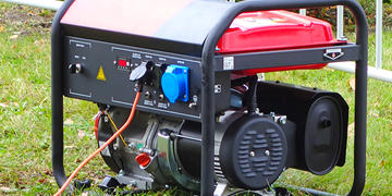 Photograph of a portable generator