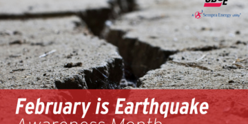 February is Earthquake Awareness Month