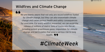 Day 5 of Climate Week 2020: Wildfires and Climate Change 