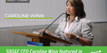 SDG&E CEO Caroline Winn featured in CAISO Energy Storage Video