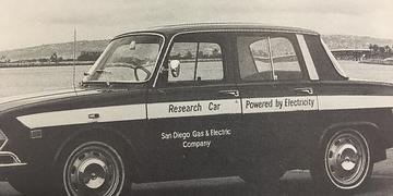 SDG&E's Electric Car from 1969