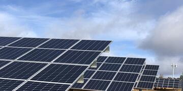 solar panels at SDG&E's Cameron Corners Microgrid